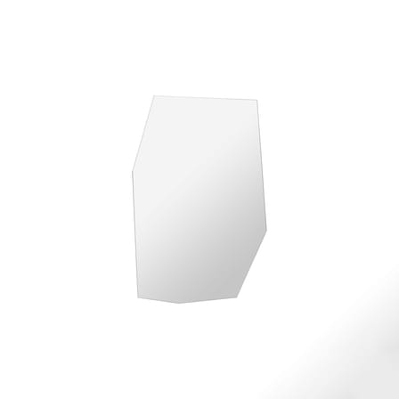 Miroir mural Shard verre miroir / L 50.5 x H 76.4 cm - Ferm Living