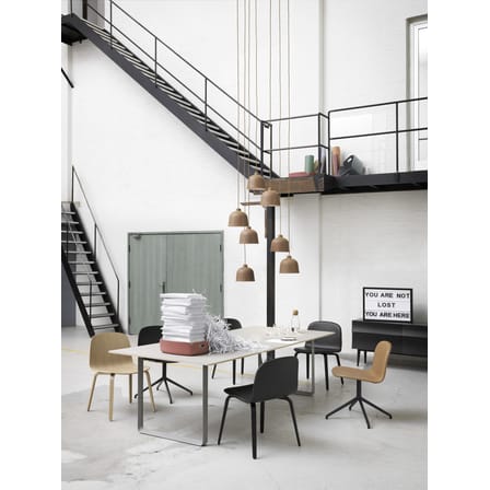 Panier Restore Tray tissu noir / 31 x 40 cm - Feutre recyclé - Muuto