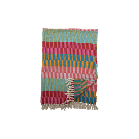 Isnel Plaid textile multicoloured / 160 x 130 cm - Bloomingville