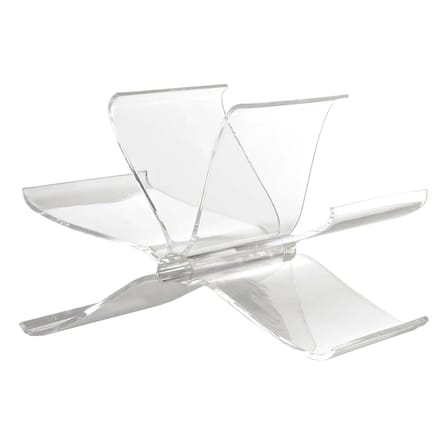 Porte-revues Front Page plastique transparent - Kartell