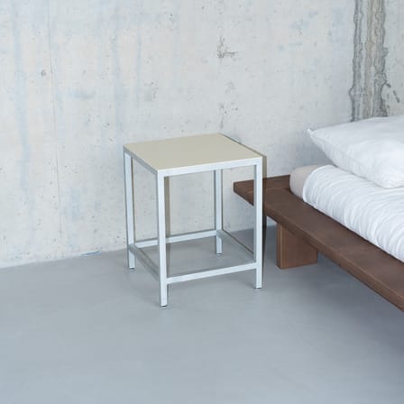 Alu Stool Stool metal white / Small - H 45 cm - valerie objects