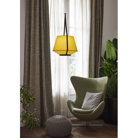 Suspension Carrie Small tissu gris / Ø 45 x H 82 cm - Lin - Forestier