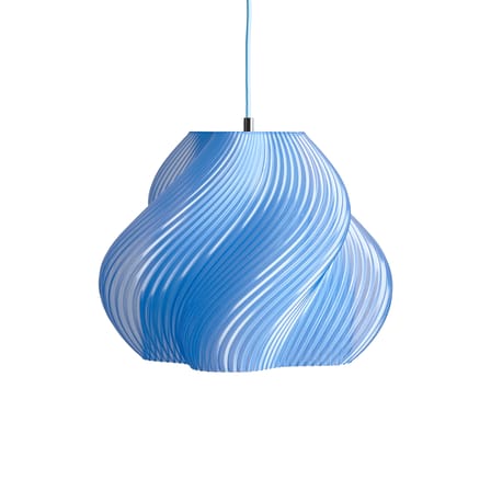Suspension Soft Serve 03 bleu / Ø 37 x H 30 cm - CRÈME ATELIER