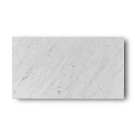 Table basse Plinth Grand marbre blanc / Marbre - 137 x 76 cm x H 28 cm - Audo Copenhagen