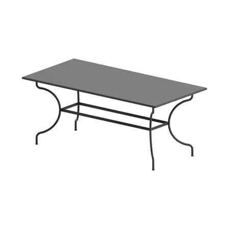 Table à rallonge Igea métal gris / L 180 à 240 cm - Unopiu