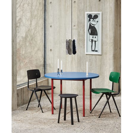 Table ronde Two-Colour / Ø 120 cm - MDF Valchromat® - Hay