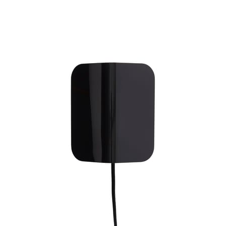 Apex Wall light with plug metal black / Orientable - Hay