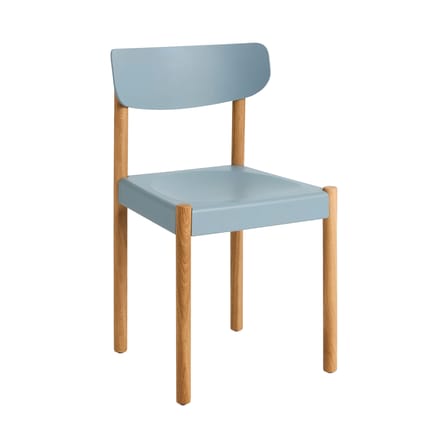 Pack 10 Chair plastic material blue / Recycled polypropylene - Hay