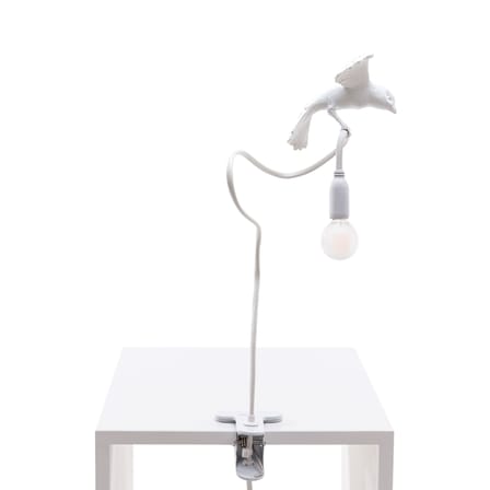 Lampe à pince Sparrow / Cruising plastique blanc - Seletti