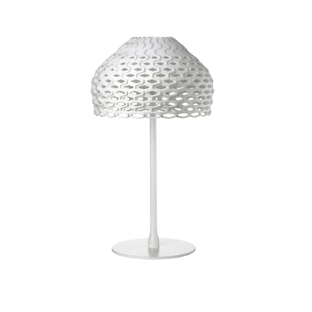 Lampe de table Tatou plastique blanc / H 50 cm - Flos