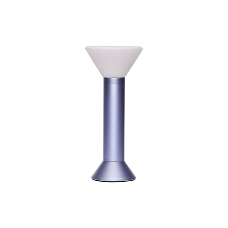 Lampe sans fil rechargeable Flash LED métal violet - HÜBSCH