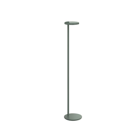 Lampadaire Oblique LED métal vert / Orientable - Flos
