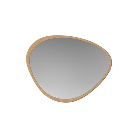 Miroir mural Elope bois naturel / 73,5 x 57,5 cm - Chêne - Bolia