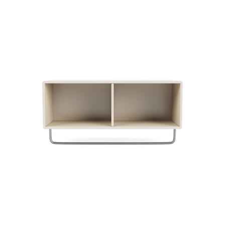 Étagère Coat bois blanc / Penderie - L 69,6 x H 24 x Prof. 30 cm - MONTANA