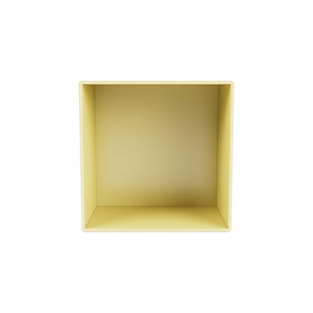 Rangement mural Montana Mini 1001 bois jaune / Ouvert - 35 x 35 x P 25 cm - MONTANA