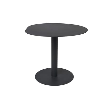 Runder Tisch Pond Café OUTDOOR metall schwarz / Ø 88 cm - Asymmetrische Form - Ferm Living