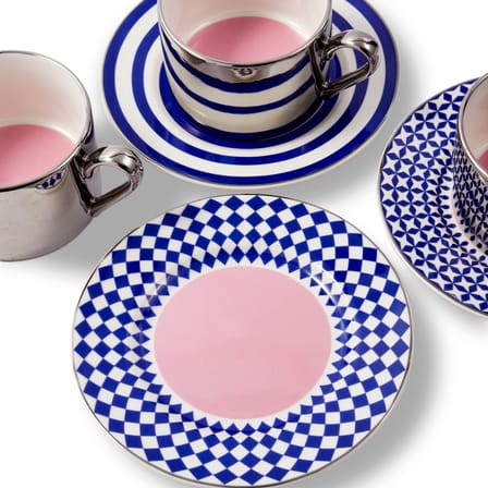 Tasse à café Aunty / Set 4 tasses + 4 soucoupes - 200 ml - Pols Potten