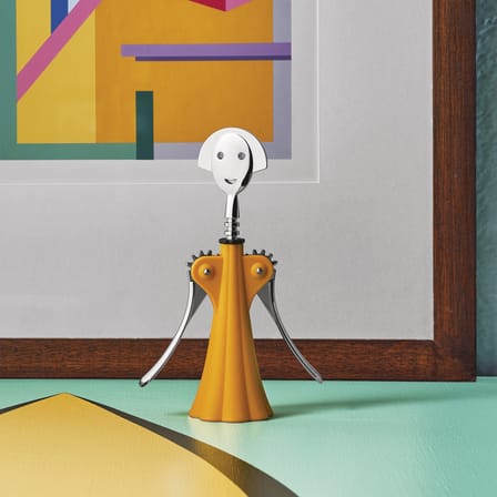 Tire-bouchon Anna G. plastique jaune / Colour Tales - Alessi