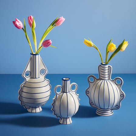 Vase Venezia Medium céramique blanc - Jonathan Adler