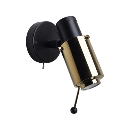 Applique Biny Spot métal or / Ampoule GU10 - DCW éditions