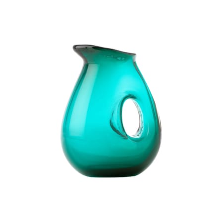 Carafe Jug with hole verre vert 1 Litre - POLSPOTTEN