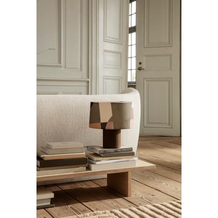Console bassa Kona legno naturale / L 140 x H 20 cm - Ferm Living