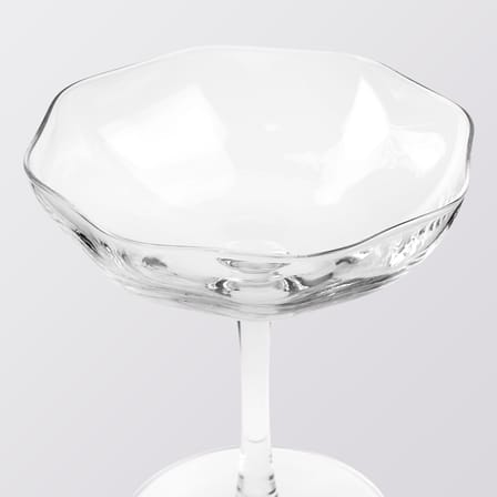 Coupe à champagne Limfjord verre transparent / 17.5 cl - BROSTE COPENHAGEN