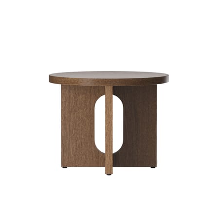Androgyne End table natural wood / Ø 50 x H 39 cm - Audo Copenhagen