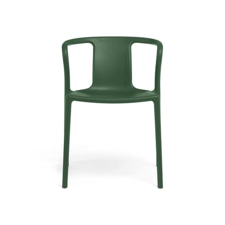 Fauteuil empilable Air-Armchair plastique vert / Jasper Morrison, 2006 - Magis