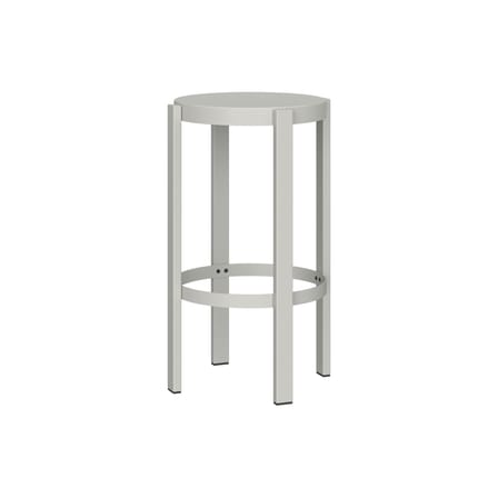Doon High stool metal grey / H 65 cm - NOO.MA