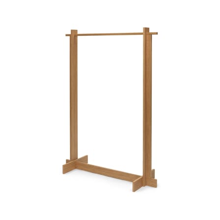 Portant Bridge Large bois naturel / L 105 x P 40 x H 150 cm - Ferm Living