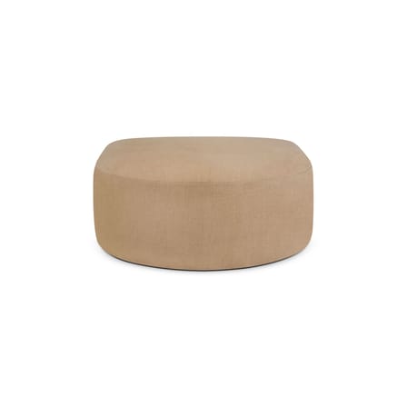 Pouf Bulky tessuto beige / Semi-circolare - 95 x 95 cm - Ethnicraft