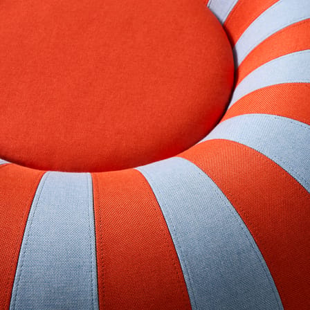 Pouf d'extérieur gonflable Float Medium tissu multicolore / Ø 100 cm - STUDIO ABOUT
