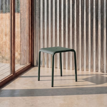 Panorama Stool metal green - TIPTOE