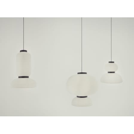 Suspension Formakami JH3 papier blanc / By Jaime Hayon - Ø 45 x H 65 cm - &tradition