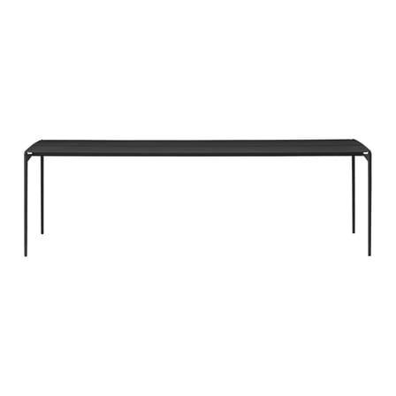 Table rectangulaire Novo métal noir / 240 x 90 cm - AYTM