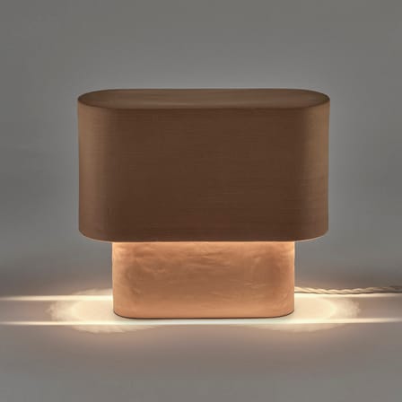 Tischleuchte Illumina 04 keramik braun - Serax