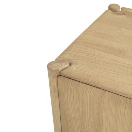 Vaisselier PI bois naturel / L 110 x H 170 cm - Ethnicraft