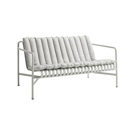 Accessoire  tissu gris / Coussin Soft Quilted - Pour canapé de jardin Palissade Lounge L 139 cm - Hay