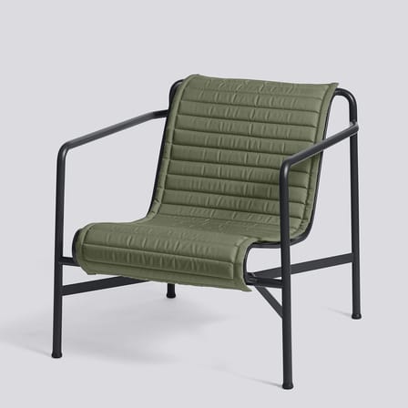 Accessoire / Coussin intégral Quilted - Pour fauteuil bas Palissade avec dossier bas - Hay