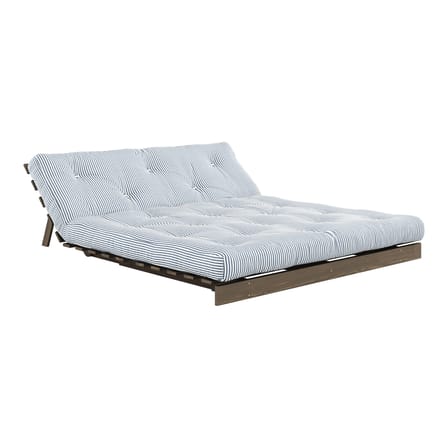 Canapé convertible Roots / L 160 cm - 3 positions / Structure marron - KARUP DESIGN