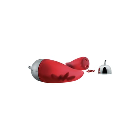 Concasse-piment Piccantino plastique rouge - Alessi