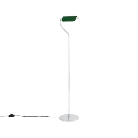 Lampada a stelo Apex metallo verde / Lampada da lettura regolabile - H 110 cm - Hay