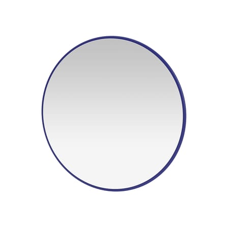 Miroir mural Colour Frame - Around bois bleu / Ø 69.6 cm - MONTANA