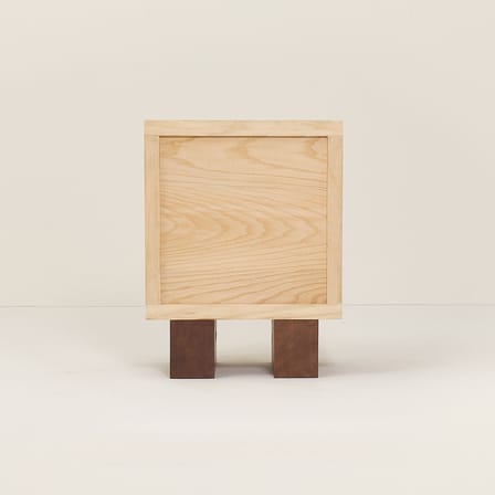 Nachttisch Heju X Nobodinoz holz natur - NOBODINOZ
