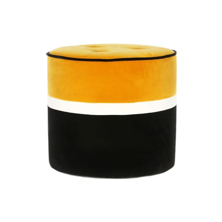 Pouf Léo Small / Ø 42 x H 40 cm - Velours - Maison Sarah Lavoine