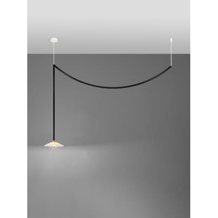 Sospensione Celing Lamp n°4 metallo nero / H 95 x L 149,5 cm - valerie objects