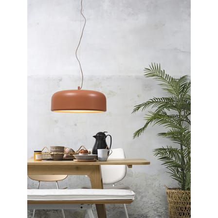 Suspension Marseille métal rose orange / Ø 48 ,5 cm - It's about Romi