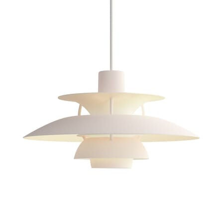 Suspension PH 5 Mini métal rose / Ø 30 cm - Poul Henningsen, 1958 - Louis Poulsen