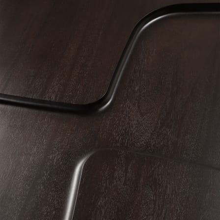 Table basse Brutalist bois marron / 143 x 75 x H 37 cm - Ethnicraft